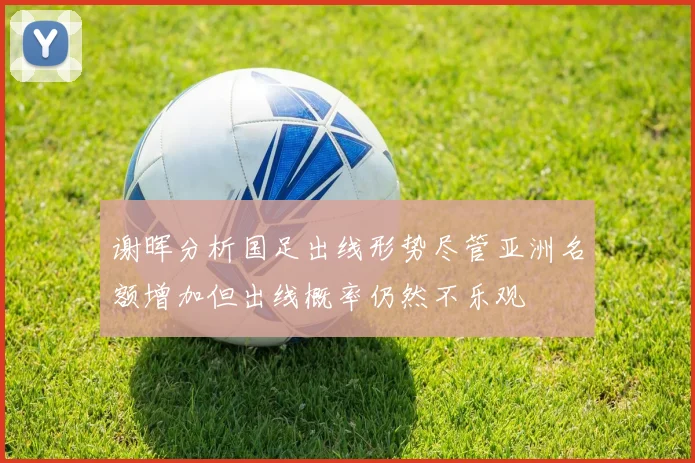 谢晖分析国足出线形势尽管亚洲名额增加但出线概率仍然不乐观